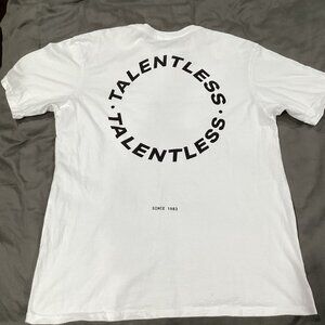 Talentless White Graphic T-shirt - XL